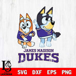 James Madison Dukes Bluey Chilli Mode Dance Svg Eps Dxf Png File, Digital Download, Instant Download