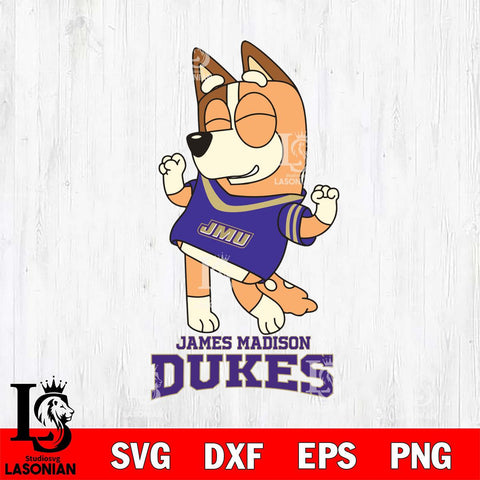 James Madison Dukes Chilli Dance Sport Svg Eps Dxf Png File, Digital Download, Instant Download