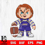 James Madison Dukes Chucky Horror 7 Svg Eps Dxf Png File, NCAA svg, Digital Download, Instant Download