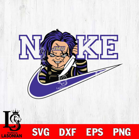 James Madison Dukes Chucky Nike Svg Eps Dxf Png File, Digital Download, Instant Download