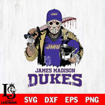 James Madison Dukes Jason Voorhees 2 Svg Eps Dxf Png File, Digital Download