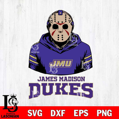 James Madison Dukes Jason Voorhees 4 Svg Eps Dxf Png File, Digital Download