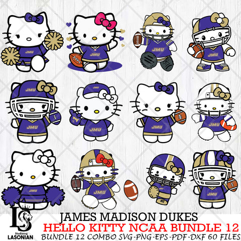 James Madison Dukes NCAA Bundle 12 Svg Eps Dxf Png File, NCAA svg, Digital Download, Instant Download