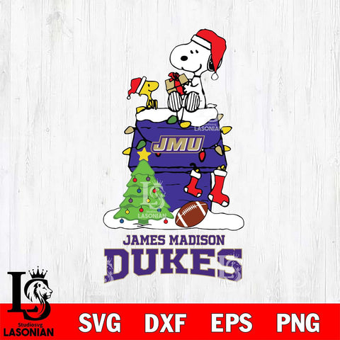 James Madison Dukes Snoopy Sport 11 Svg Eps Dxf Png File, Digital Download