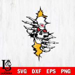 Kansas City Chiefs Badass Skull SVG