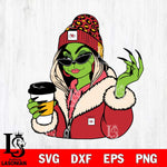 Kansas City Chiefs Boujee Grinch 9 Svg Eps Dxf Png File, Digital Download, Instant Download