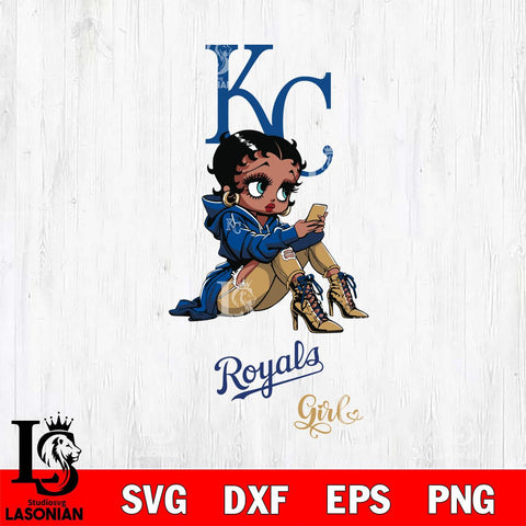 Kansas City Royals Beauty Black Fan Girl Football