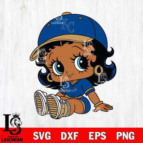 Kansas City Royals Betty Boop MLB 5 Svg Eps Dxf Png File,Bundle MLB svg, Digital Download, Instant Download