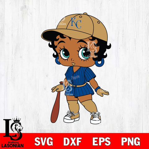 Kansas City Royals Betty Boop MLB 7 Svg Eps Dxf Png File,Bundle MLB svg, Digital Download, Instant Download