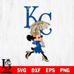 Kansas City Royals Fancy Minnie Svg Eps Dxf Png File, Digital Download, Instant Download