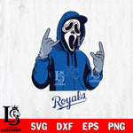 Kansas City Royals Ghostface Svg Eps Dxf Png File, Digital Download, Instant Download