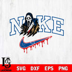 Kansas City Royals Ghostface Nike Svg Eps Dxf Png File, Digital Download, Instant Download