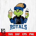 Kansas City Royals Grinch 2 coffee Svg Eps Dxf Png File, Digital Download, Instant Download