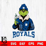 Kansas City Royals Grinch Leopard Svg Eps Dxf Png File, Digital Download, Instant Download