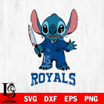 Kansas City Royals Stitch Horror 2 Svg Eps Dxf Png File, MLB svg, Digital Download, Instant Download