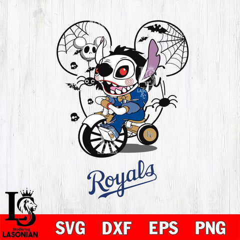 Kansas City Royals Stitch Jigsaws Halloween Svg Eps Dxf Png File, Digital Download, Instant Download