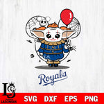 Kansas City Royals Stitch Pennywise Halloween Svg Eps Dxf Png File, Digital Download, Instant Download