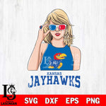 Kansas Jayhawks And Taylor Swift Fan Svg Eps Dxf Png File, Digital Download, Instant Download