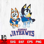 Kansas Jayhawks Bluey Chilli Mode Dance Svg Eps Dxf Png File, Digital Download, Instant Download