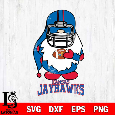 Kansas Jayhawks Gnomes Christmas Svg Eps Dxf Png File, Digital Download, Instant Download