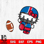 Kansas Jayhawks Hello Kitty sport 12 Svg Eps Dxf Png File, NCAA svg, Digital Download, Instant Download