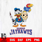 Kansas Jayhawks Jason Voorhees 12 Svg Eps Dxf Png File, Digital Download