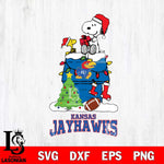 Kansas Jayhawks Snoopy Sport 11 Svg Eps Dxf Png File, Digital Download