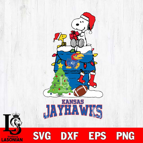 Kansas Jayhawks Snoopy Sport 11 Svg Eps Dxf Png File, Digital Download