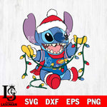 Kansas Jayhawks Stitch Christmas Lights Svg Eps Dxf Png File, Digital Download, Instant Download