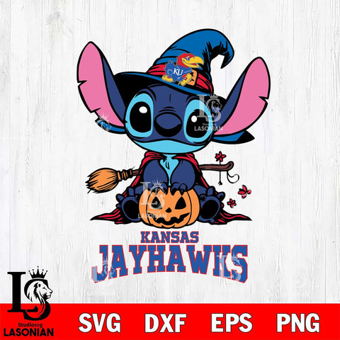 Kansas Jayhawks Stitch witch Svg Eps Dxf Png File, NCAA svg, Digital Download, Instant Download