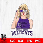 Kansas State Wildcats And Taylor Swift Fan Svg Eps Dxf Png File, Digital Download, Instant Download