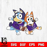 Kansas State Wildcats Bluey Svg Eps Dxf Png File, Digital Download, Instant Download