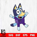 Kansas State Wildcats Bluey 3 Svg Eps Dxf Png File, Digital Download, Instant Download