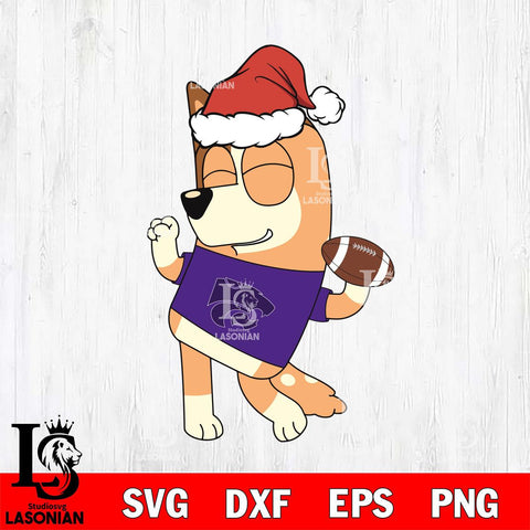 Kansas State Wildcats Bluey Chilli Christmas Svg Eps Dxf Png File, Digital Download, Instant Download