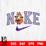 Kansas State Wildcats Bluey Halloween Nike NCAA Svg Eps Dxf Png File, Digital Download, Instant Download