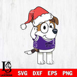 Kansas State Wildcats Bluey Jack Christmas Svg Eps Dxf Png File, Digital Download, Instant Download