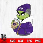 Kansas State Wildcats Boujee Grinch 6 Svg Eps Dxf Png File, Digital Download, Instant Download