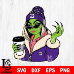 Kansas State Wildcats Boujee Grinch 9 Svg Eps Dxf Png File, Digital Download, Instant Download