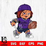 Kansas State Wildcats Chucky Horror 10 Svg Eps Dxf Png File, NCAA svg, Digital Download, Instant Download