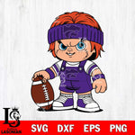 Kansas State Wildcats Chucky Horror 5 Svg Eps Dxf Png File, NCAA svg, Digital Download, Instant Download