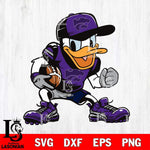 Kansas State Wildcats Donal Duck Svg Eps Dxf Png File, NCAA svg, Digital Download, Instant Download