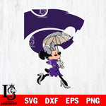 Kansas State Wildcats Fancy Minnie Svg Eps Dxf Png File, Digital Download, Instant Download