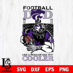 Kansas State Wildcats Football Dad Cooler Svg Eps Dxf Png File, Digital Download, Instant Download