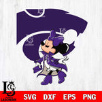 Kansas State Wildcats Glamorous Minnie Svg Eps Dxf Png File, Digital Download, Instant Download