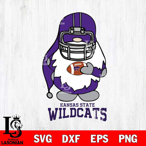 Kansas State Wildcats Gnomes Christmas Svg Eps Dxf Png File, Digital Download, Instant Download