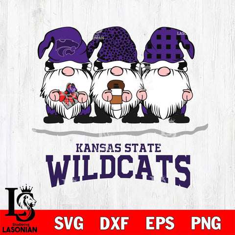 Kansas State Wildcats Gnomes Coffee Svg Eps Dxf Png File, Digital Download, Instant Download