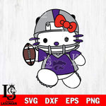 Kansas State Wildcats Hello Kitty sport 11 Svg Eps Dxf Png File, NCAA svg, Digital Download, Instant Download