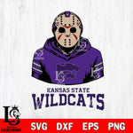 Kansas State Wildcats Jason Voorhees 4 Svg Eps Dxf Png File, Digital Download