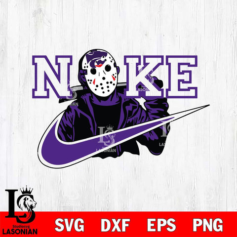 Kansas State Wildcats Jason Voorhees Nike Svg Eps Dxf Png File, Digital Download, Instant Download