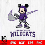 Kansas State Wildcats Mikey Mouse Disney NIKE, Svg Eps Dxf Png File, Digital Download